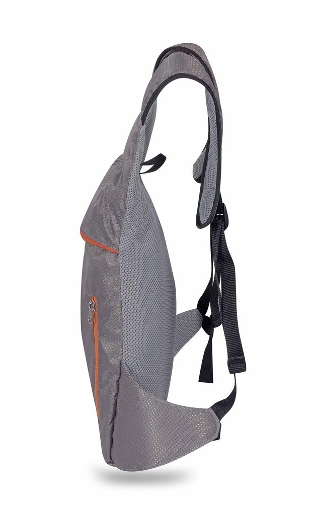 Nivia Polyester Running Bag-GREY-3