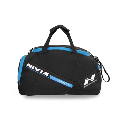 Nivia Polyester Beast-3, Unisex Gym Bags, Shoulder Bag for Men & Women