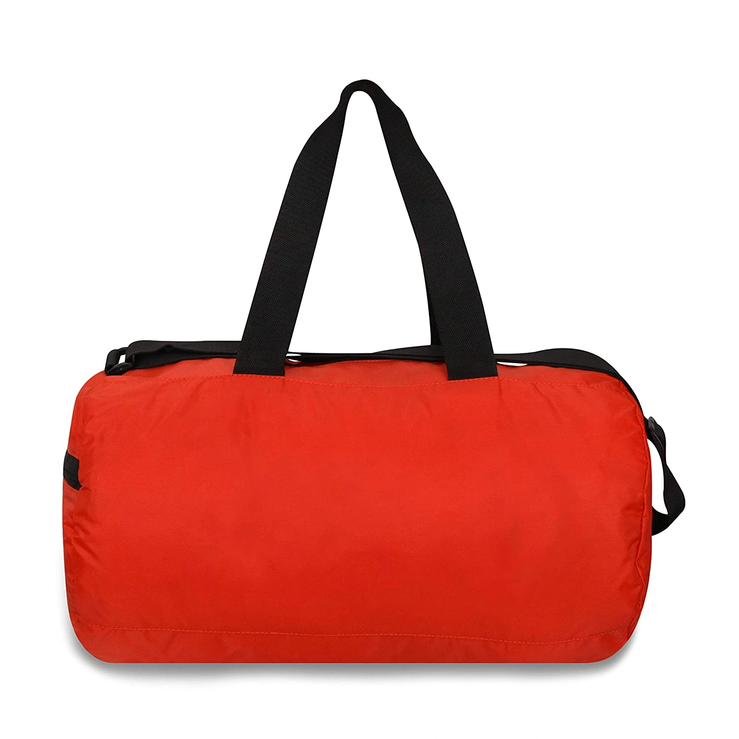 NIVIA Deflate Round 01 Polyester Gym Bag-RED BLACK-2