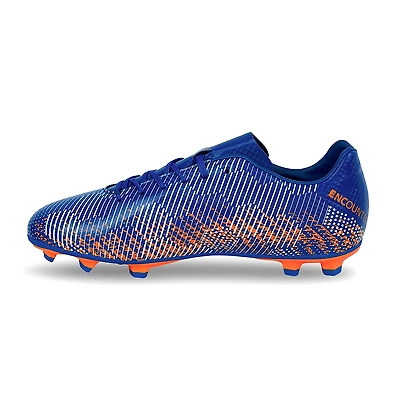 Nivia Encounter 9.0 Football Shoes for Mens-ROYAL BLUE/ORANGE-10-1