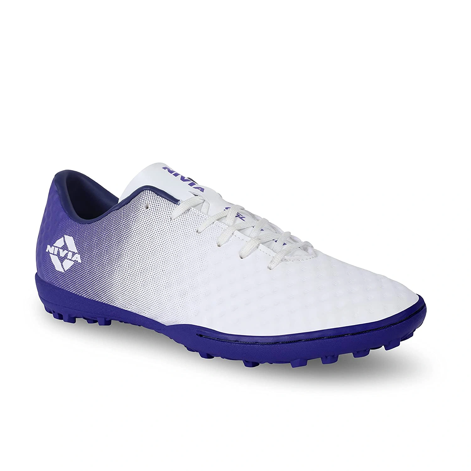 Nivia Oslar 2.0 Football Shoes for Mens-WHITE/PURPLE-10-2