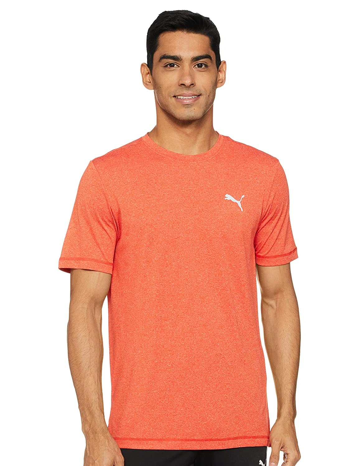 Puma Mens Run FAV Heather SS T-Shirt-41147