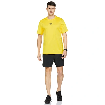 Reebok Men's Top - Yellow - L