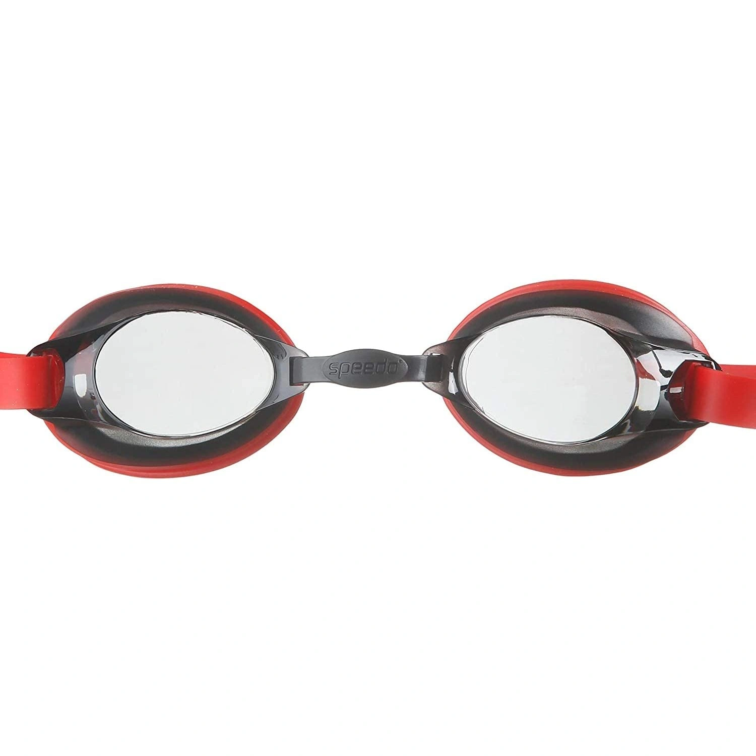 Speedo 809297B572 Jet V2 Goggles-RED/SMOKE-SR-2