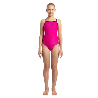 Speedo Thinstrap Muscleback One-Piece For Girls