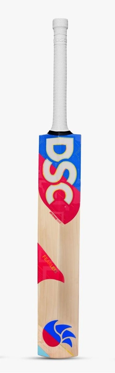 DSC Intense Shoc Grade 2 English Willow Cricket Bat: Ultra-Precise Cricket Bat with Thick Edges and Treble-Sprung Handle for Power-7327