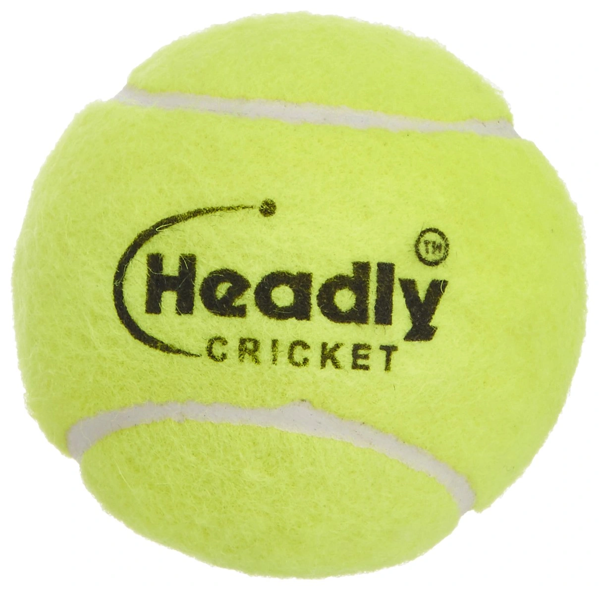 Headly Heavy Cricket Tennis Ball (pack Of 6, Yellow)-YELLOW-6 Pc Pack-1