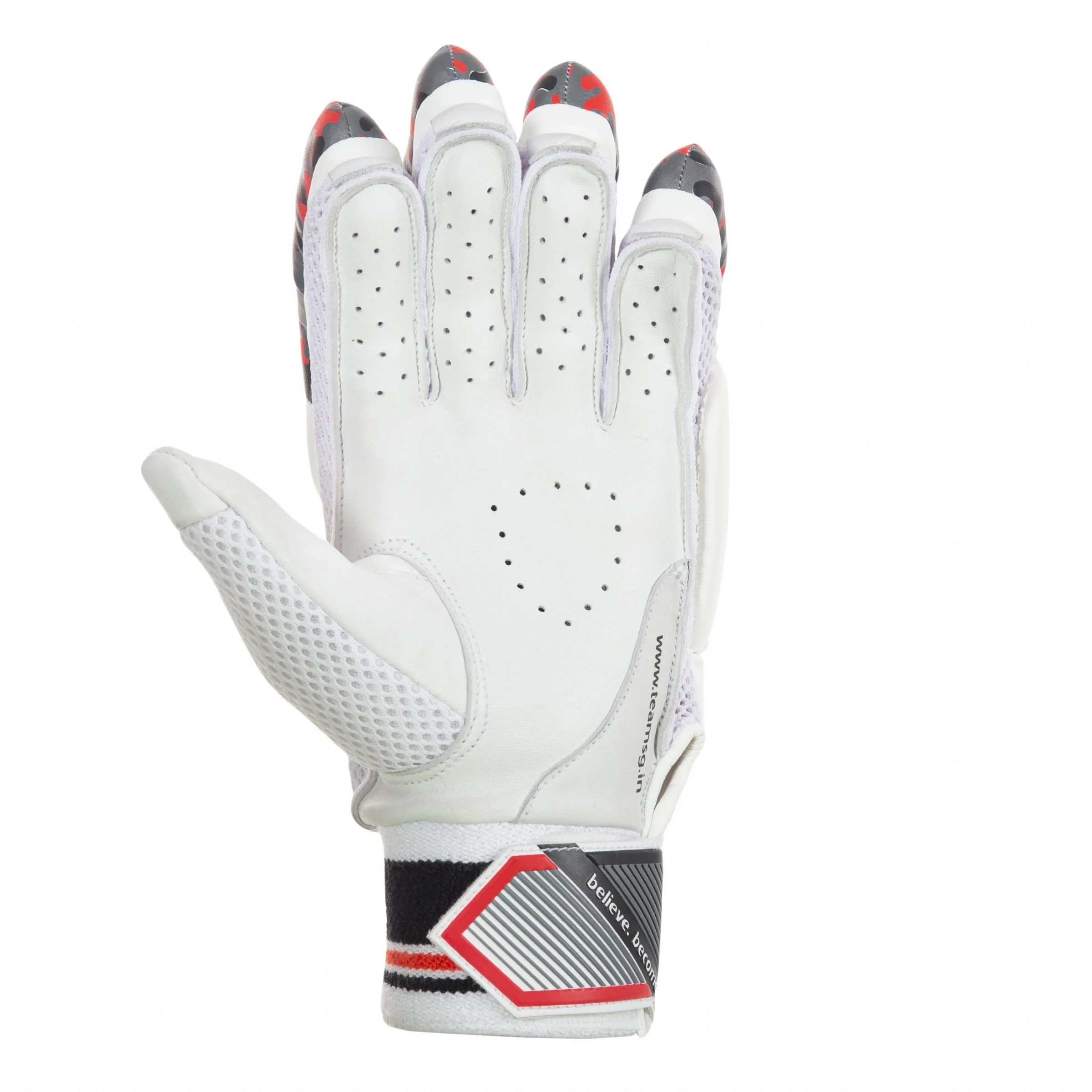 Sg Test Cricket Batting Gloves with Premium Quality Sheep Leather Palm-BOYS-1 pair-2