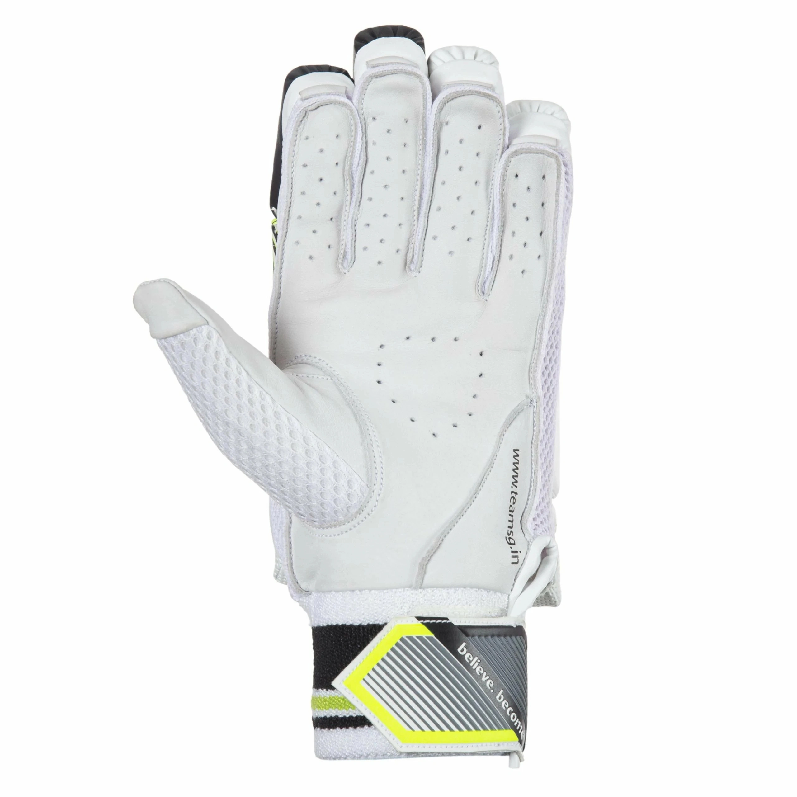 SG Excelite Batting Gloves High Quality Leather Palm-MENS-1 pair-2