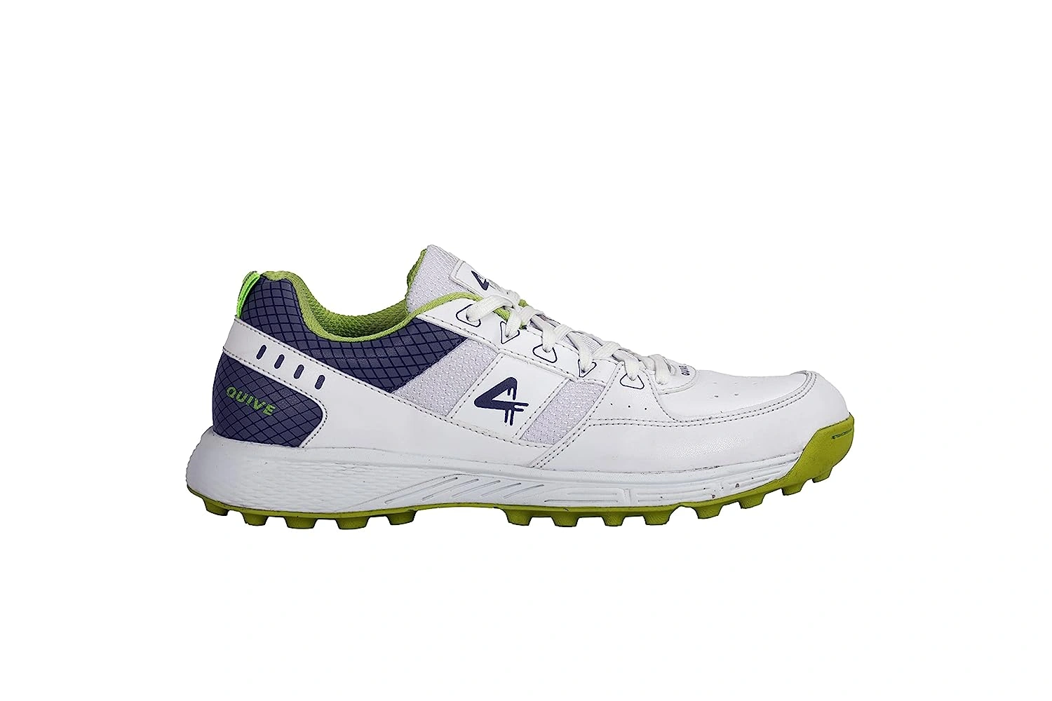 Sega Predator Cricket Shoes For Men-6-White - Lime-2