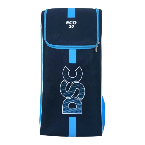 DSC Eco 20 Backpack: Cricket Backpack with Integrated Bat Pocket and Mesh Pocket for Accessories-37712