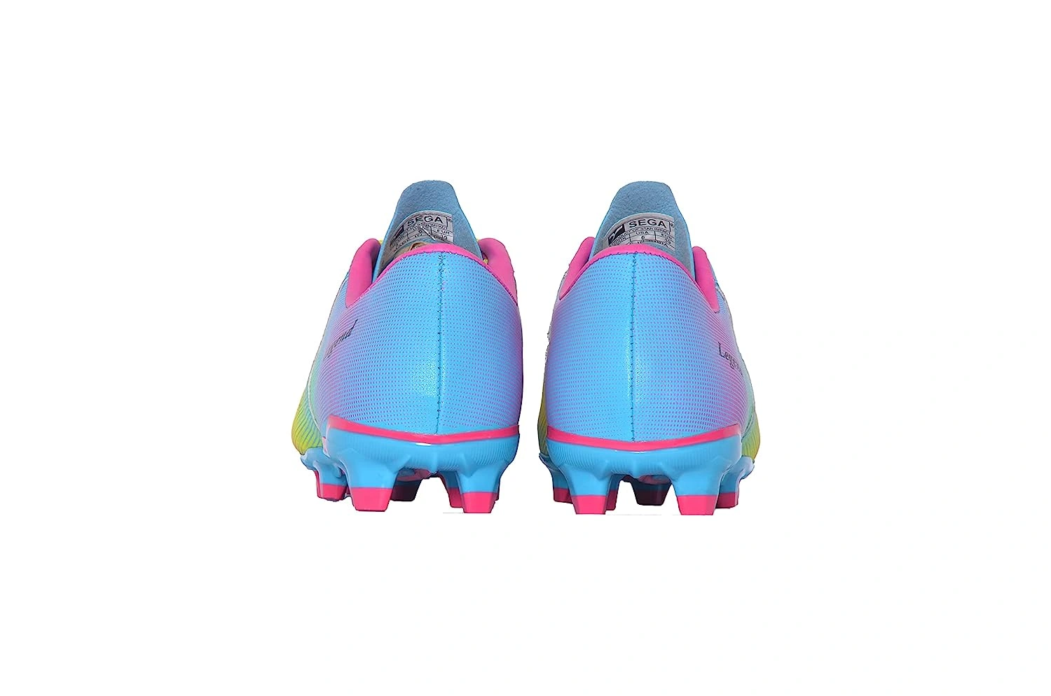 SEGA Legend Football Shoes-Pink / Sky Blue-6-5