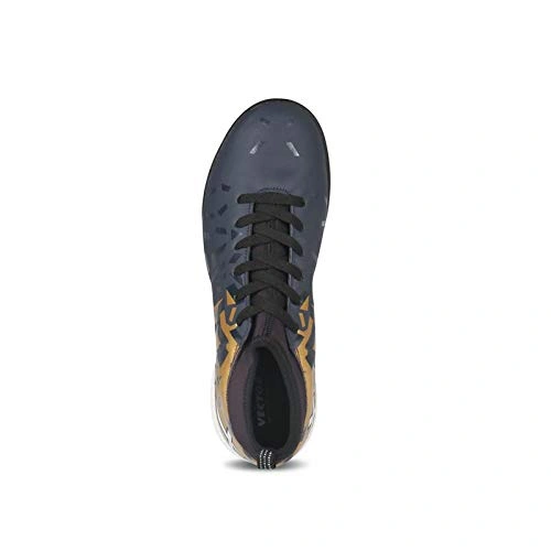 Vector X Flame Football Indoor Studs-NAVY AND GOLD-3-1