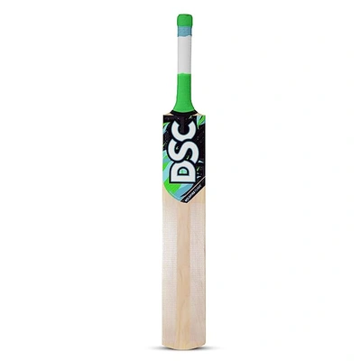 DSC Wildfire Magma Tennis Cricket Bat: Premium Kashmir Willow Bat for Powerful Stroke Play on the Streets