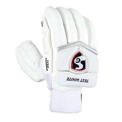 SG Test White with Premium Quality Batting Gloves-MENS-3