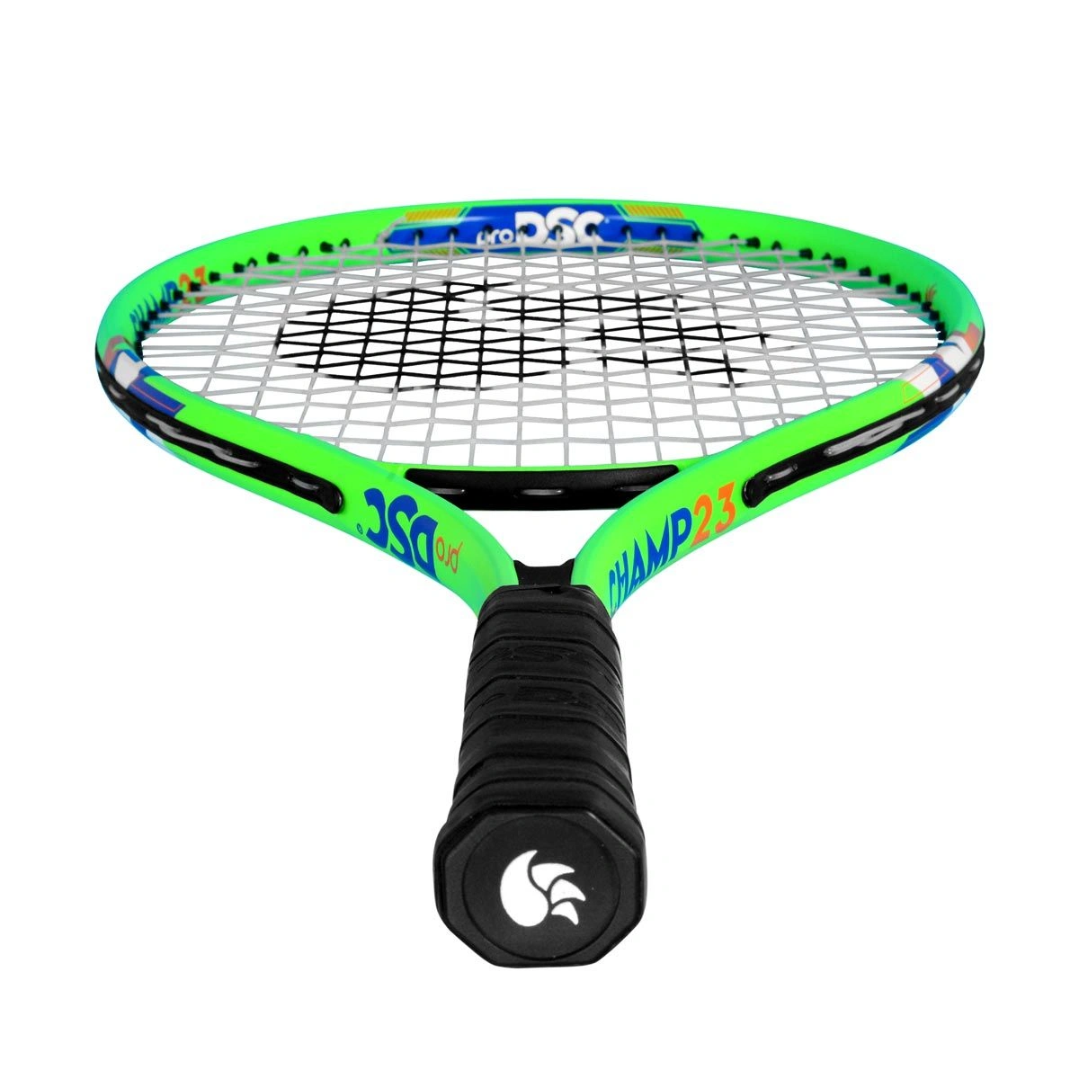 DSC Champ Aluminum Tennis Racquet: Lightweight, Durable, and Powerful Racquet for Beginners and Junior Players-GREEN-23-3