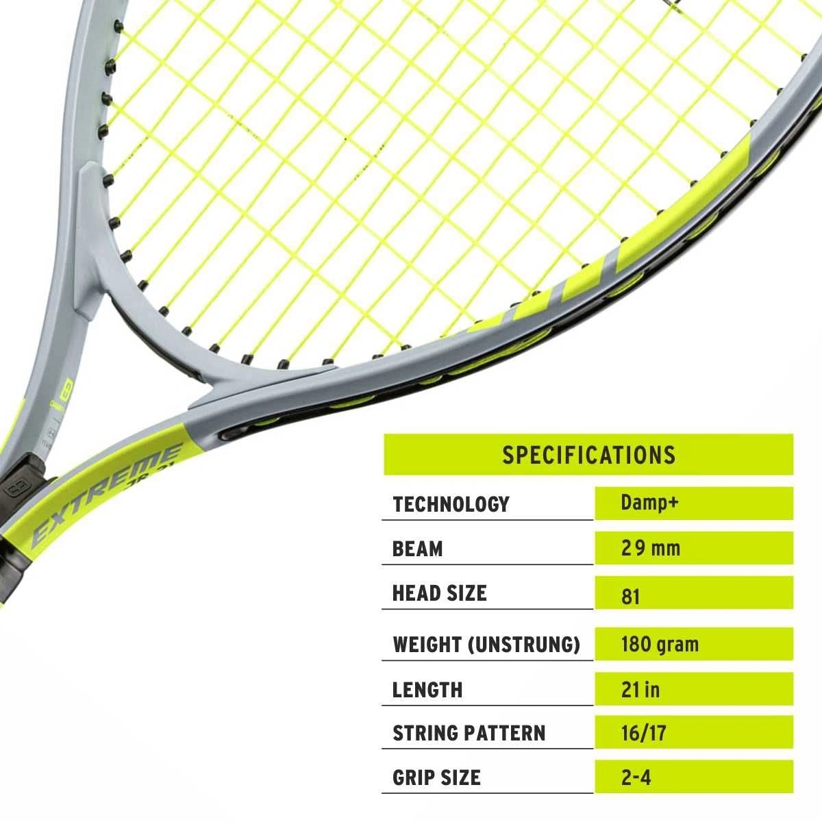 HEAD Extreme Junior Aluminium Tennis Racquet-PA-21-2