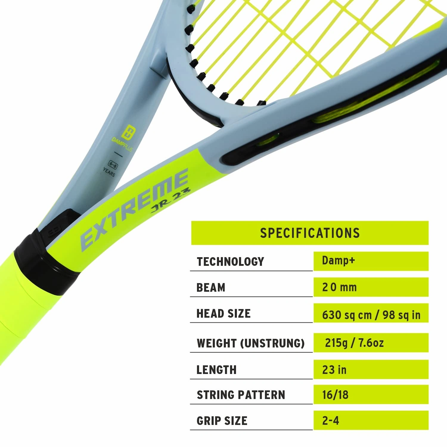 HEAD Extreme Junior Aluminium Tennis Racquet-PA-23-2