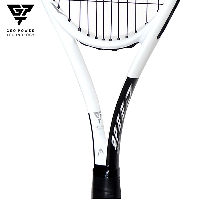 HEAD Composite Geo Speed Tennis Racket-BLACK/WHITE-5