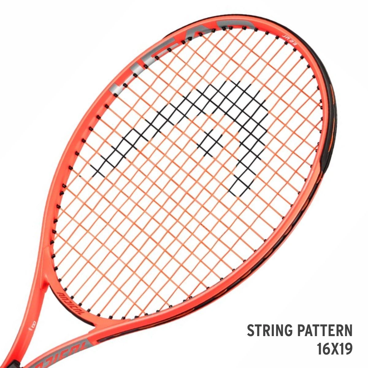 HEAD RADICAL JR LAWN TENNIS RACQUETS-ORANGE-25-3