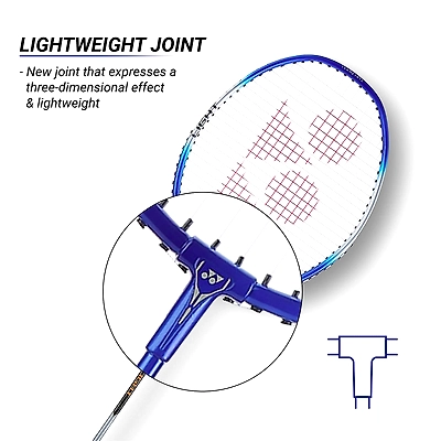 Yonex Zr 100 Light Badminton Racquets-BLUE-5