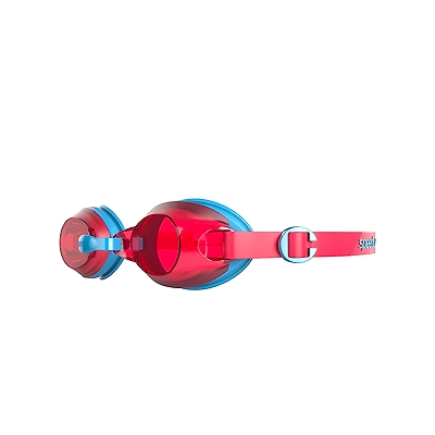 Speedo 809298C106 Jet Swim Goggles-Blue / Red-JR-5