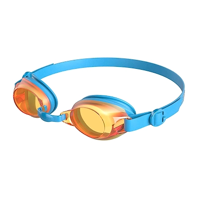 Speedo 809298C103 Jet Goggles-Blue / Orange-JR-1