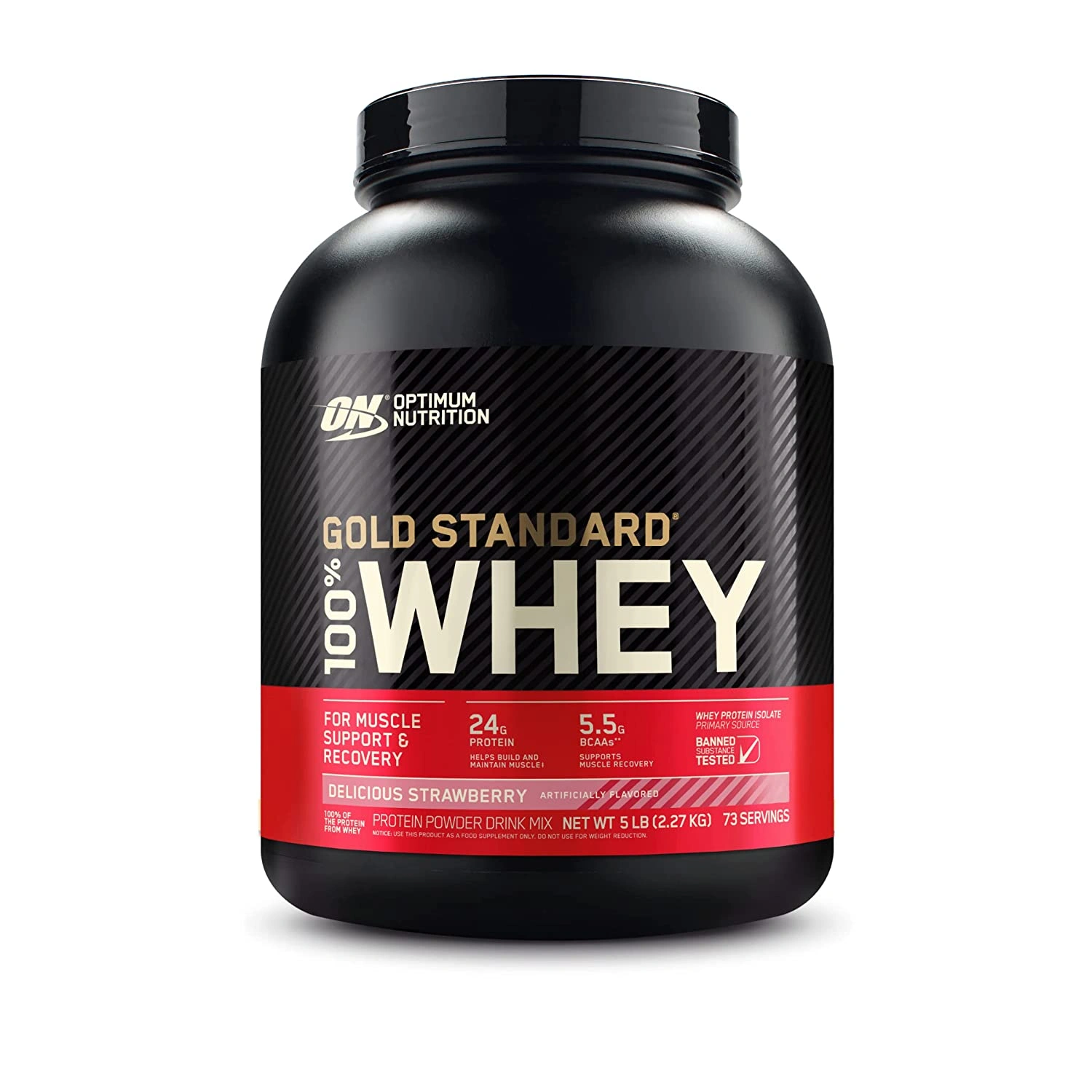 Optimum Nutrition (ON) Gold Standard 100% Whey Protein Powder-1764