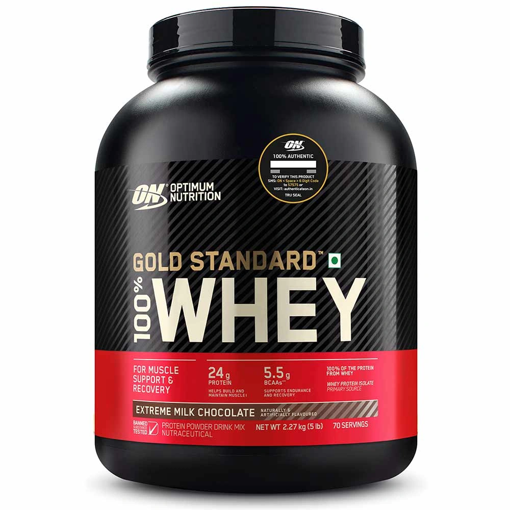 Optimum Nutrition (ON) Gold Standard 100% Whey Protein Powder-6905