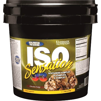 Iso Sensation 93 with Glutamine, Whey Protein Isolate Powder-790