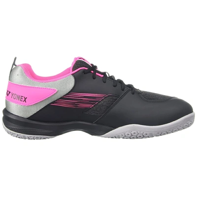 YONEX SHB 37EX Badminton Shoes-BLACK PINK-11-1