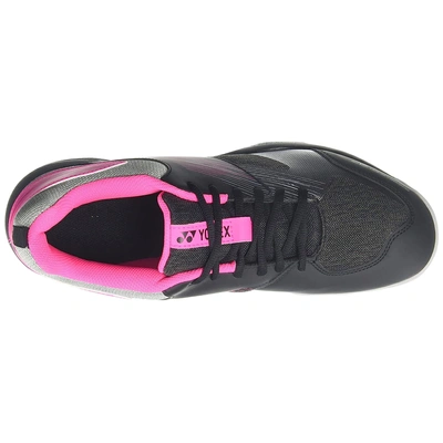 YONEX SHB 37EX Badminton Shoes-BLACK PINK-11-2
