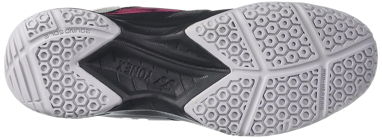 YONEX SHB 37EX Badminton Shoes-11-BLACK PINK-3