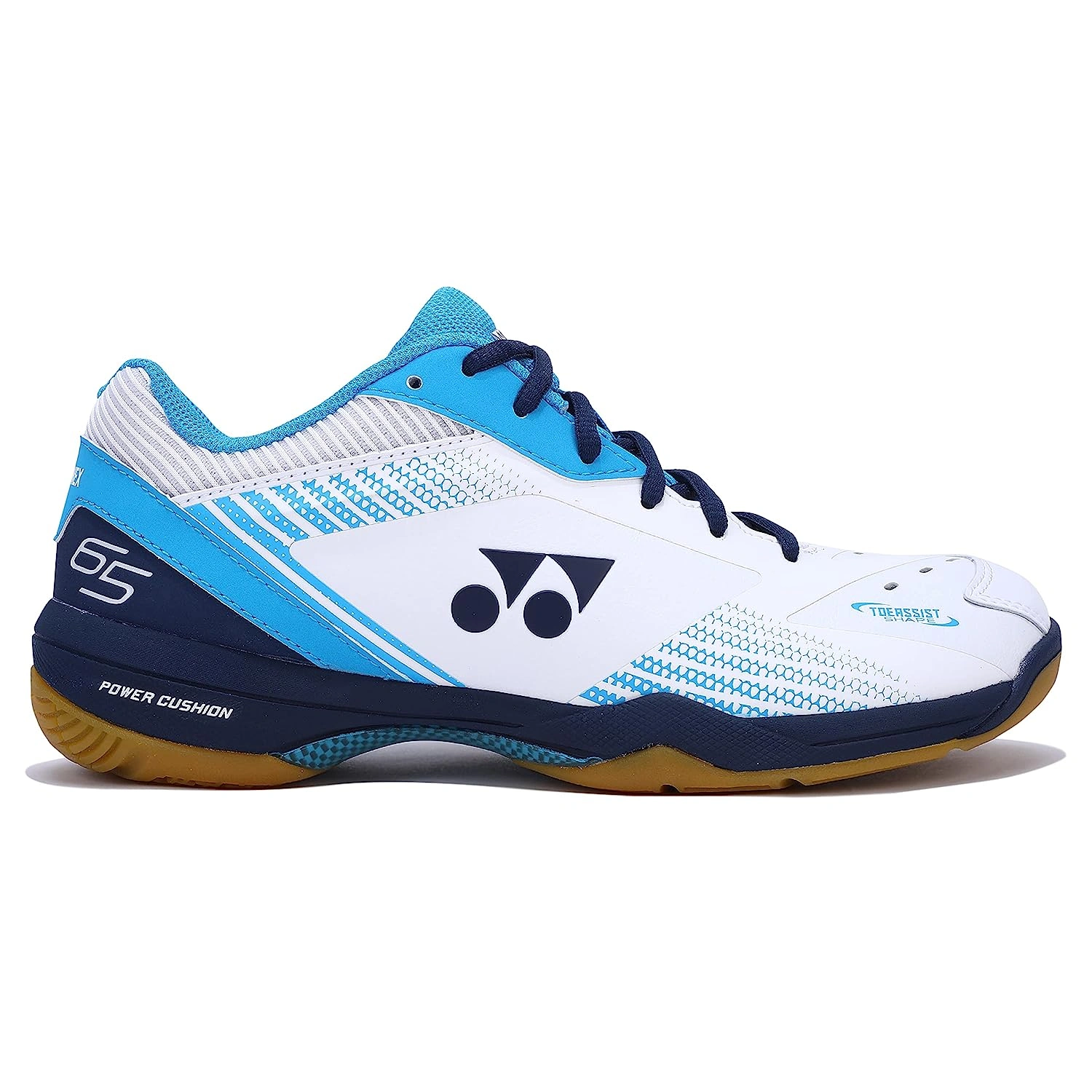 YONEX POWER CUSHION SHB65Z3M EX BADMINTON SHOES-WHITE OCEAN BLUE-10-1