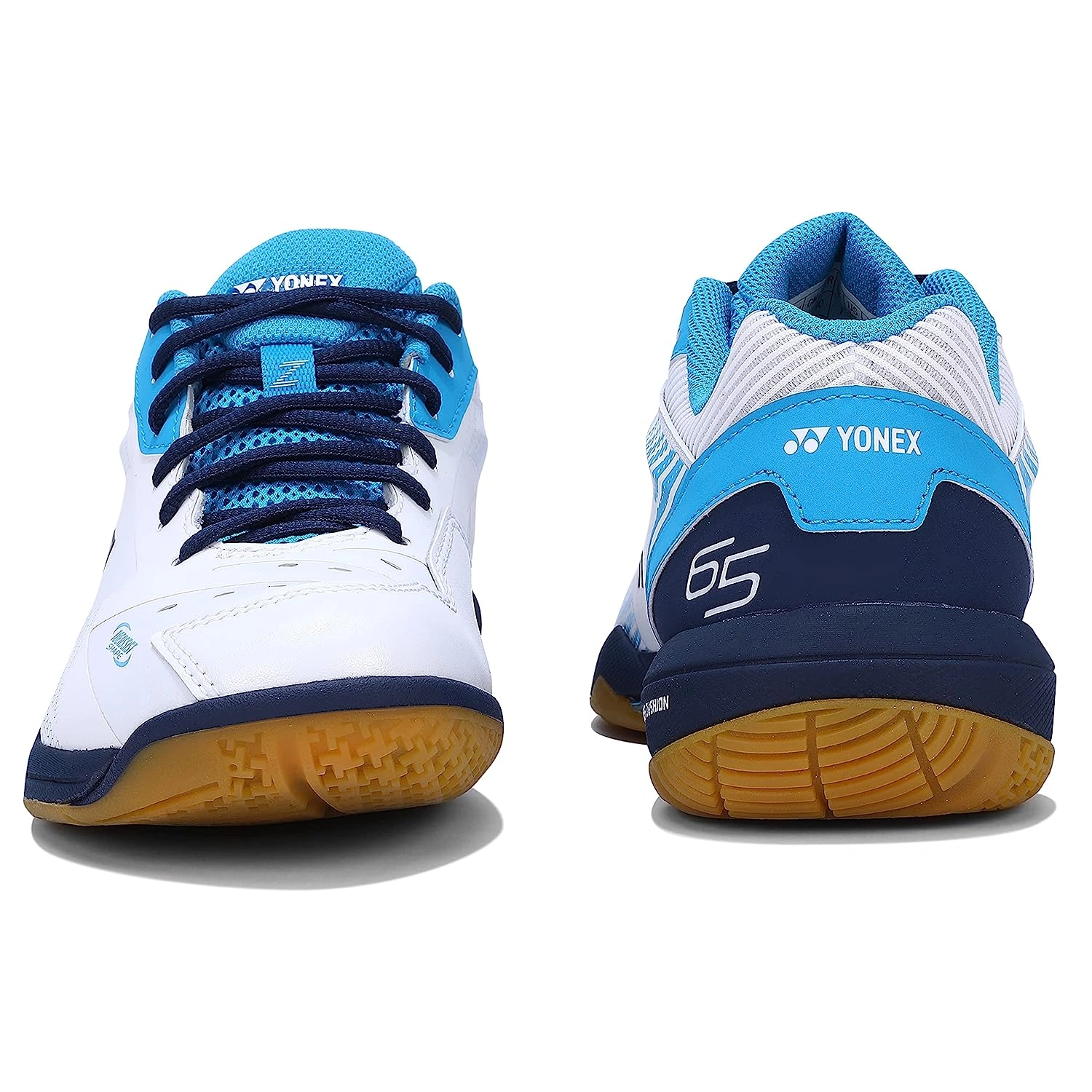 YONEX POWER CUSHION SHB65Z3M EX BADMINTON SHOES-WHITE OCEAN BLUE-11-3