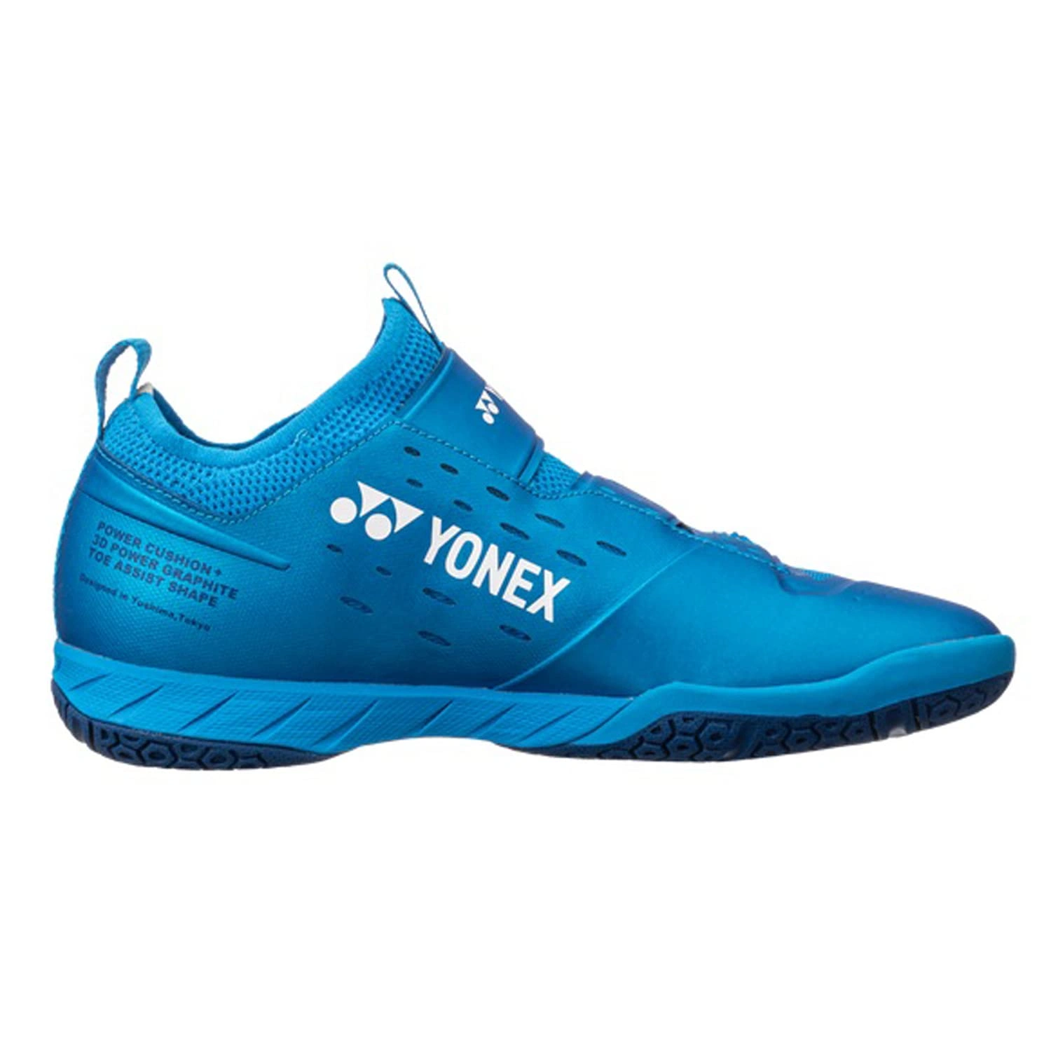 YONEX SHB Infinity 2 EX Power Cushion Badminton Shoes-METALIC BLUE-8-1