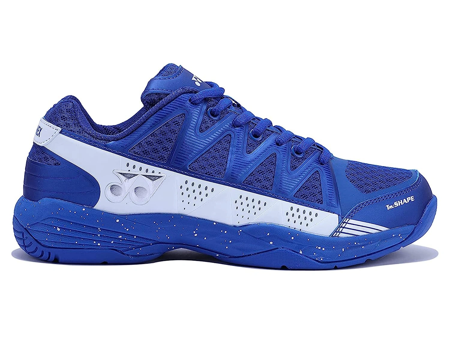 Yonex Skill TRU Cushion Non-Marking Badminton Shoe-6-HYPER BLUE WHITE-1