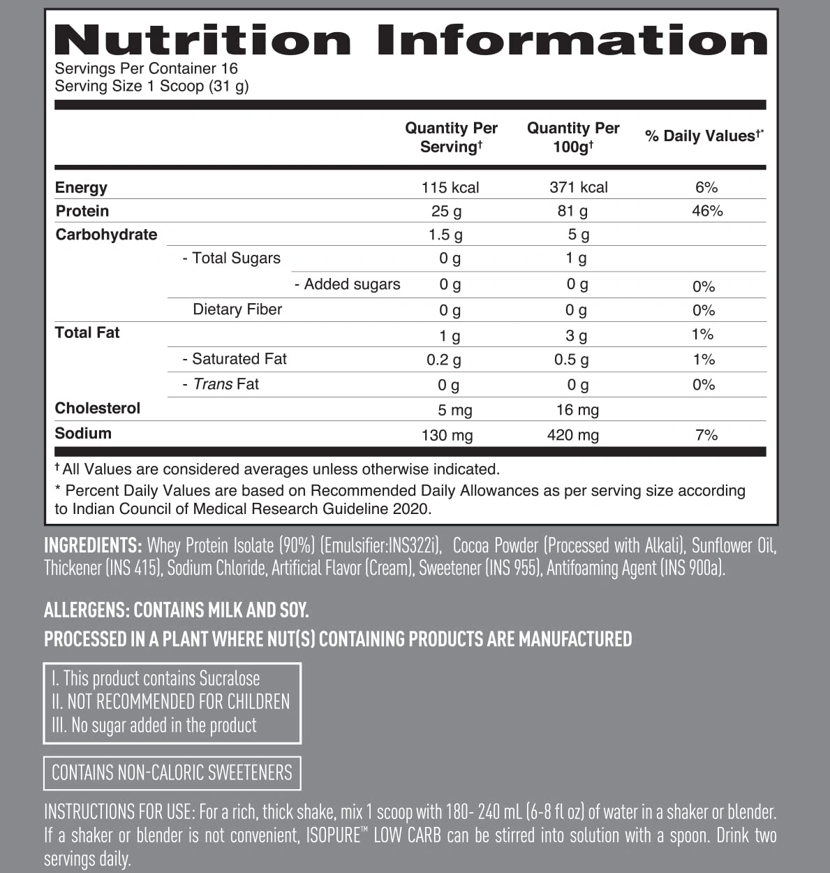 NATURE'S BEST ISO PURE WHEY PROTEIN-DUTCH CHOCOLATE-2