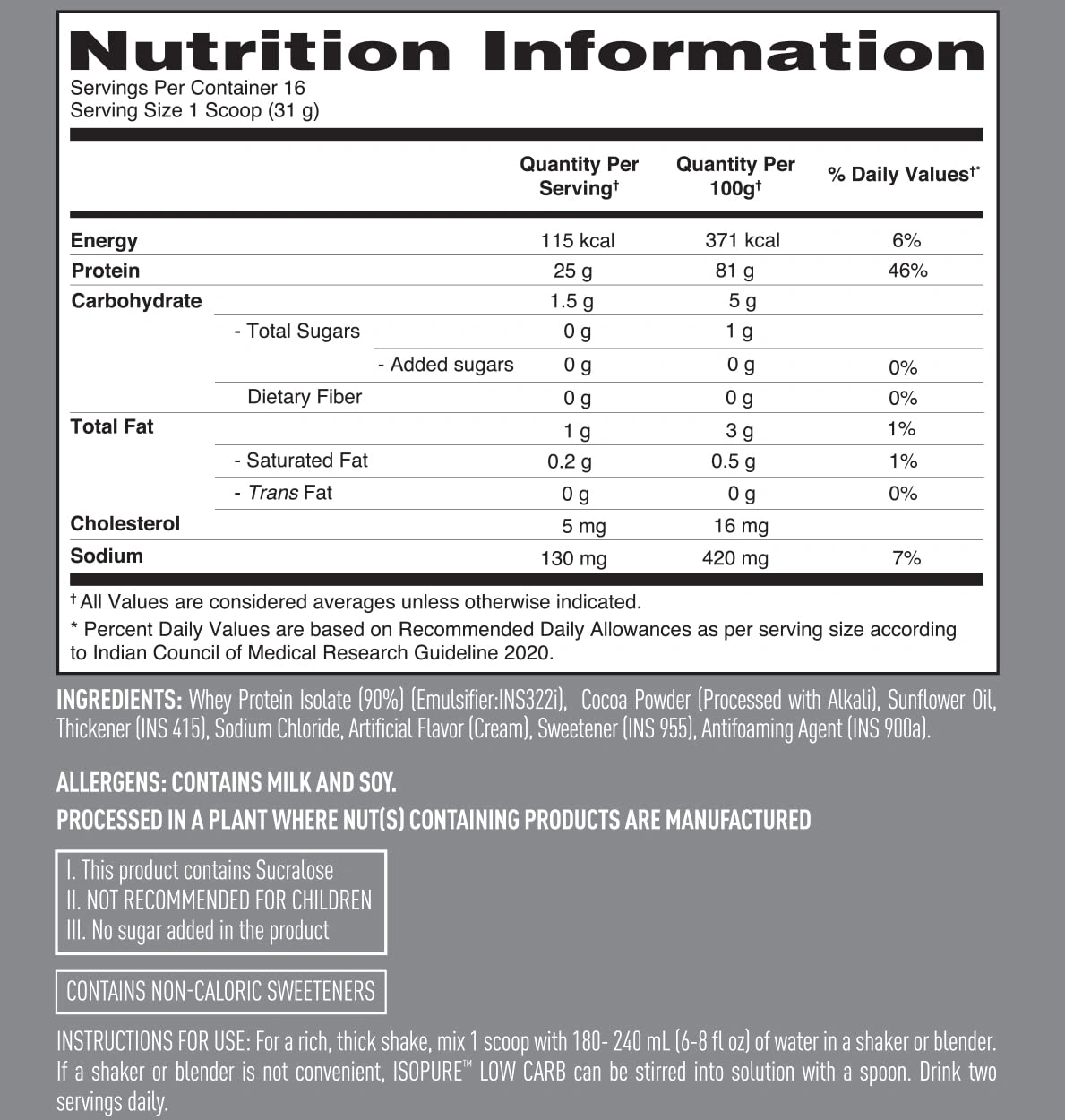 NATURE'S BEST ISO PURE WHEY PROTEIN-DUTCH CHOCOLATE-3