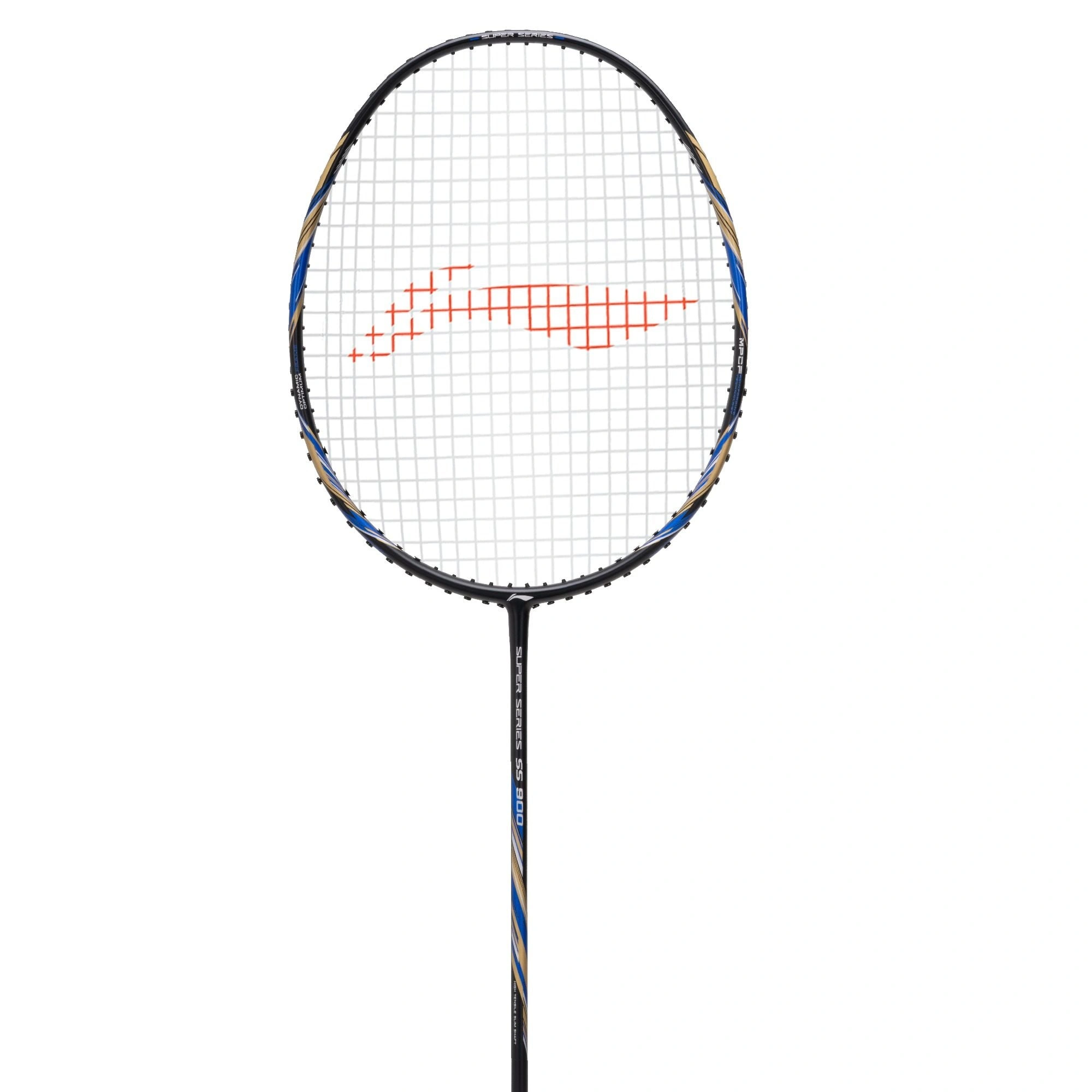 Li-Ning Super Series 900 Strung Badminton Racket-BLACK/BLUE-FS-2