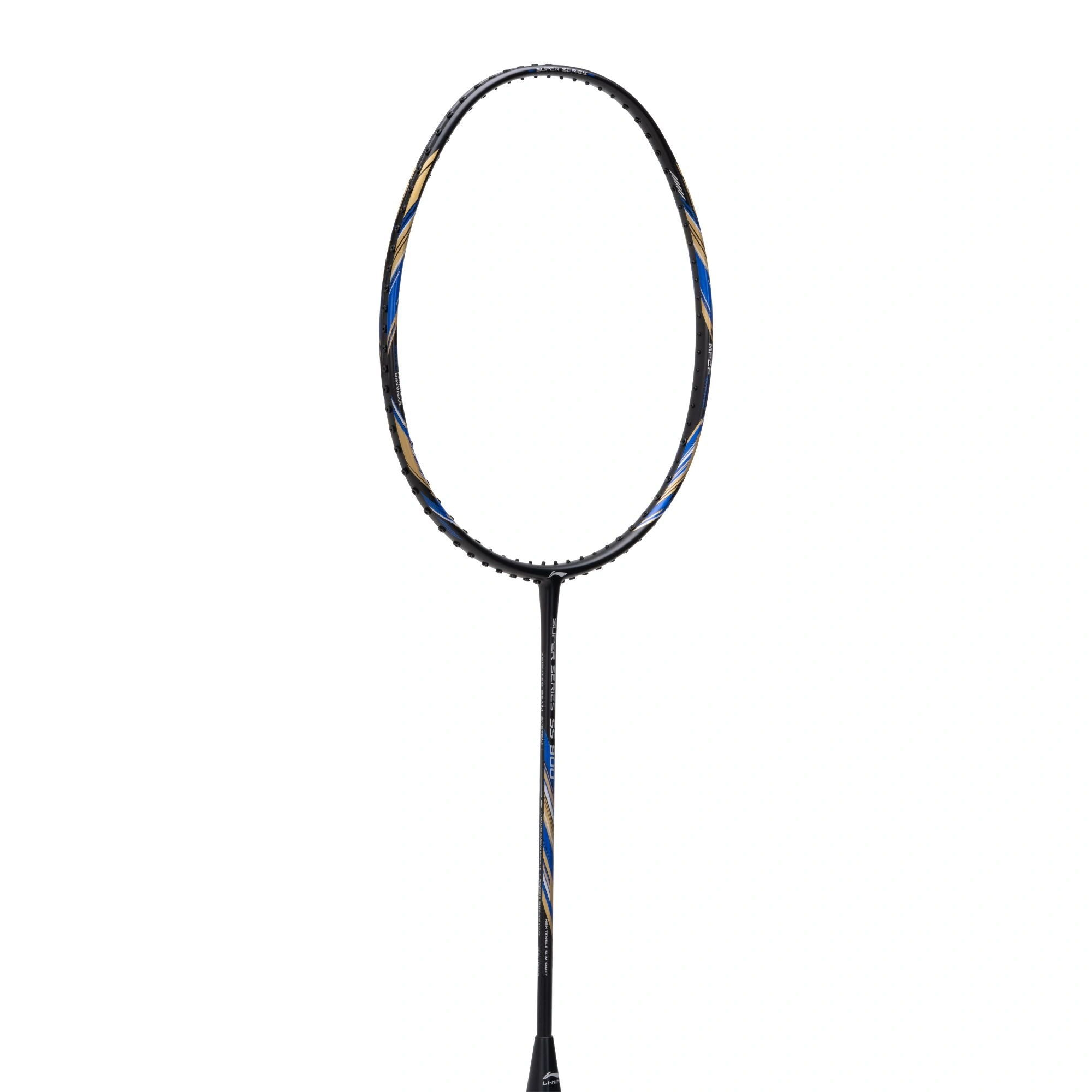 Li-Ning Super Series 900 Strung Badminton Racket-BLACK/BLUE-FS-5