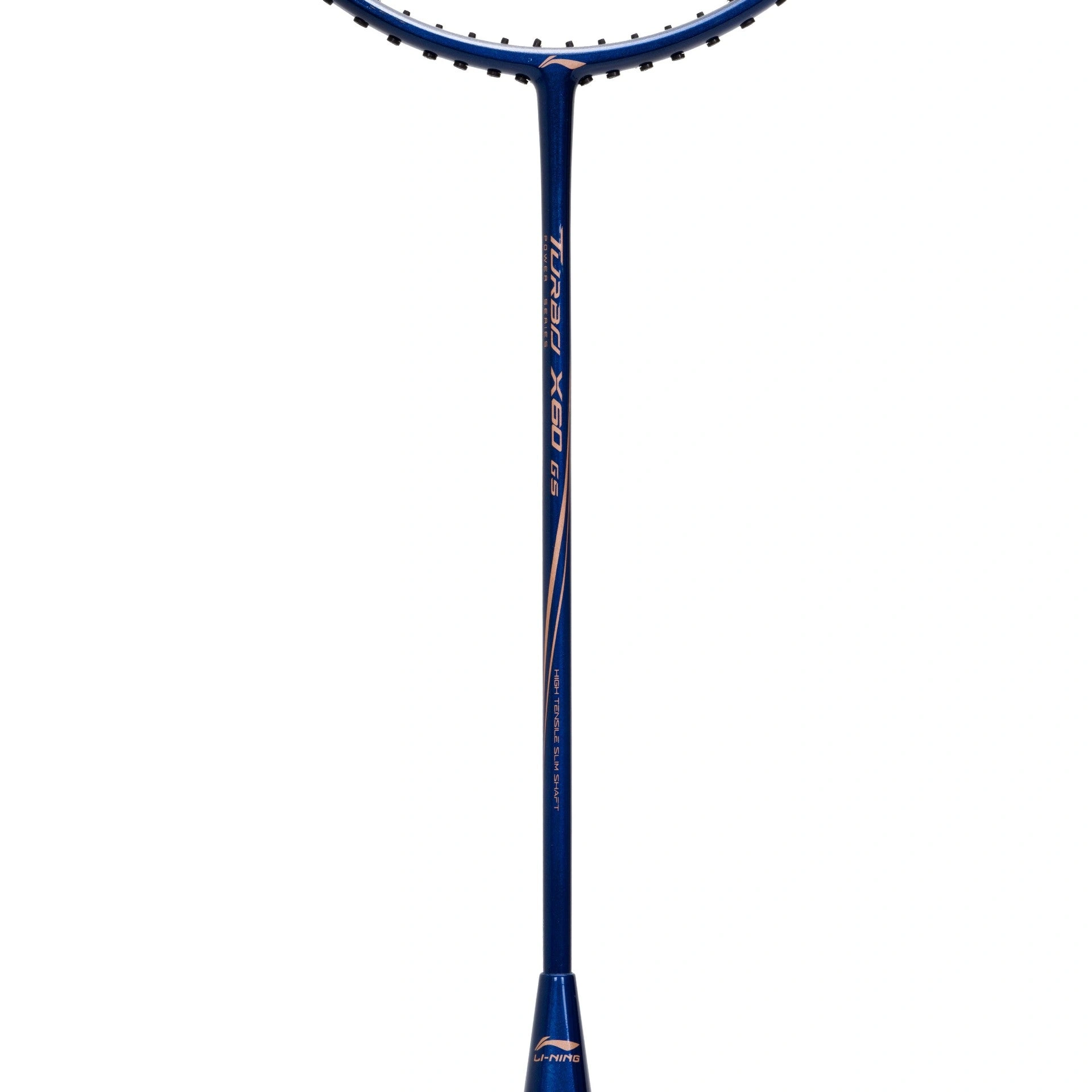 Li-Ning Turbo  X-60-G5 Strung Badminton Racquets-NAVY/GOLD-FS-3