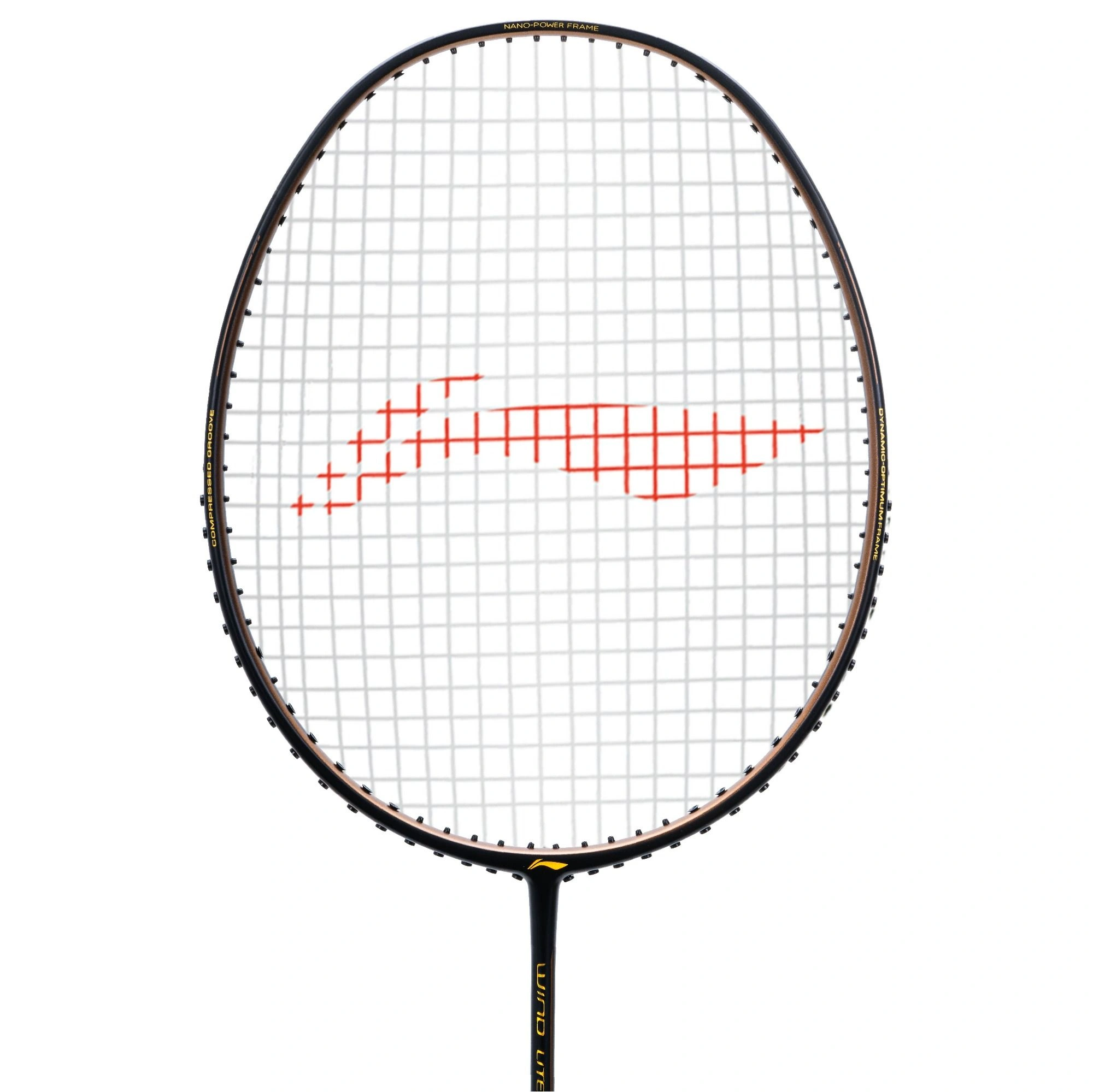 Li-Ning Wind Lite Stealth Carbon Fibre Badminton Racquets-77 G-BLACK/BRONZE-2