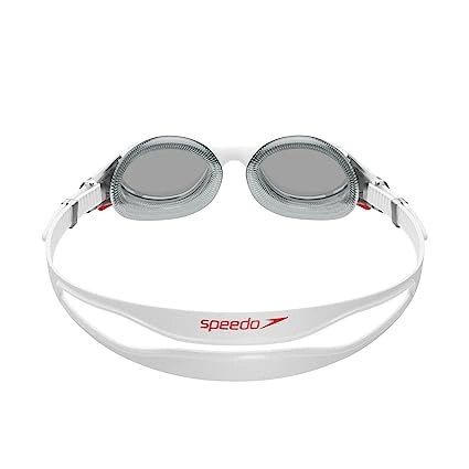 SPEEDO 800233214500 BIOFUSE FITNESS SWIM GOGGLE 2.0-WHITE/SMOKE-SR-3