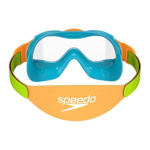 SPEEDO 80876314645 Sea Squad Mask Goggles-BLUE/GREEN-JR-2