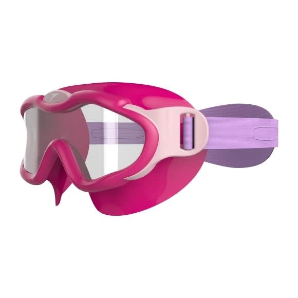 SPEEDO 80876314646 Sea Squad Mask Goggles-PINK/PINK-JR-2