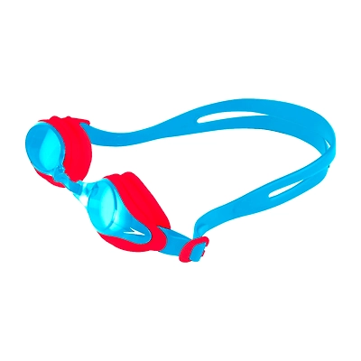 Speedo 811318B971 Blend Mariner Supreme Goggles, Kids-BLUE/RED-JR-3