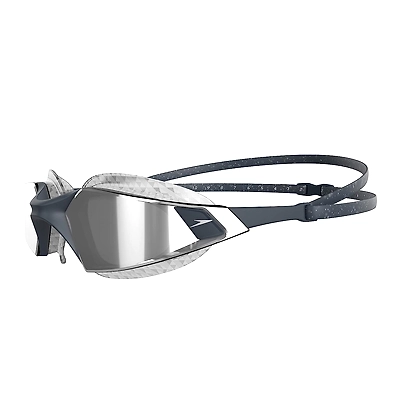 SPEEDO 812263D637 Aquapulse Pro Mirror Swim Goggles-GREY/SILVER-SR-5