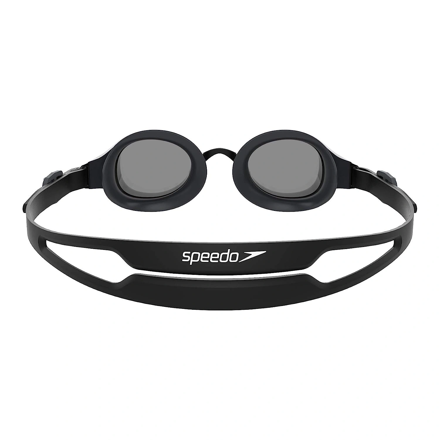 SPEEDO 8126699140 Hydropure Swim Goggles-BLACK GREY-SR-3