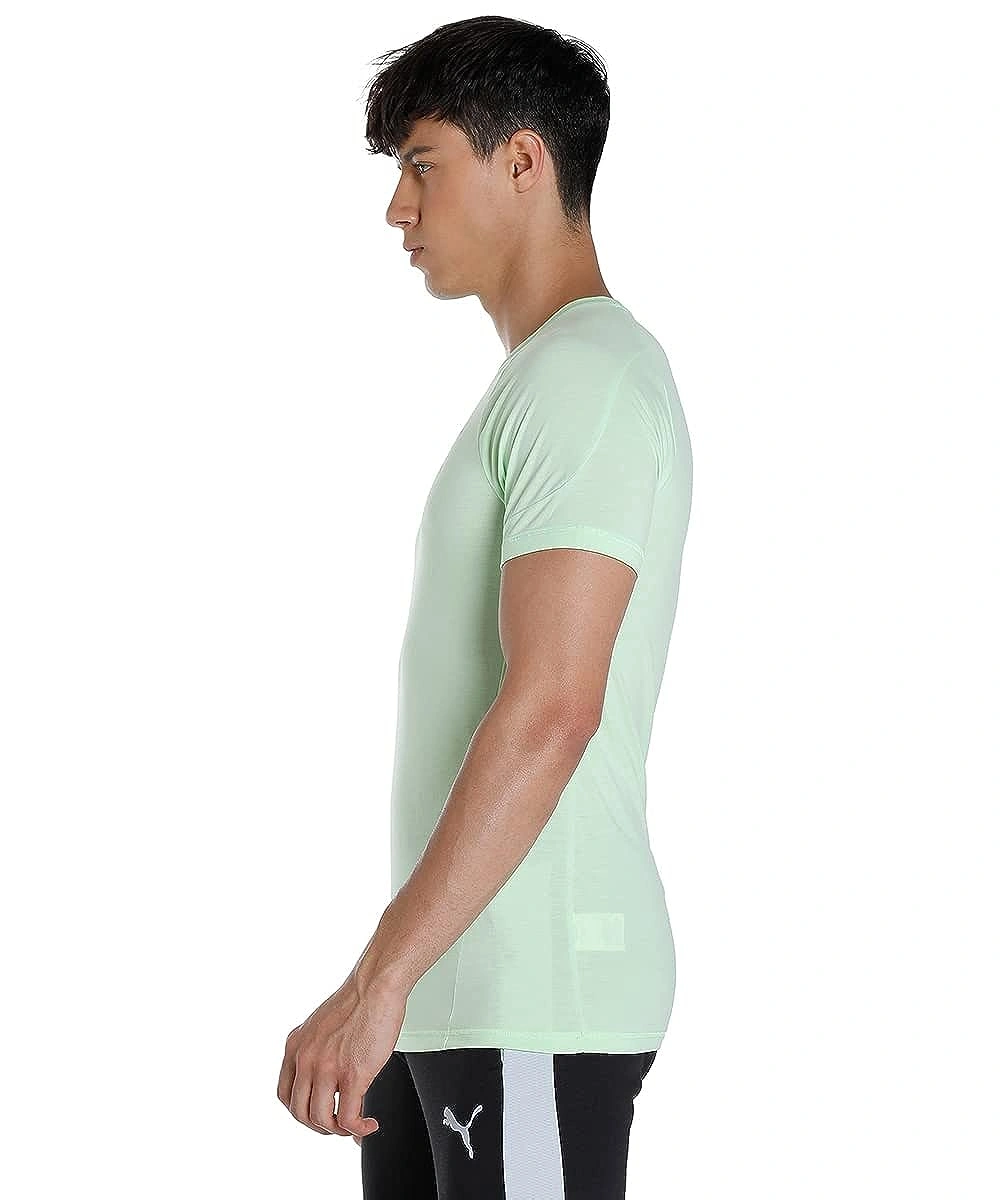 PUMA Evostripe Men's T-Shirt-S-Green-5